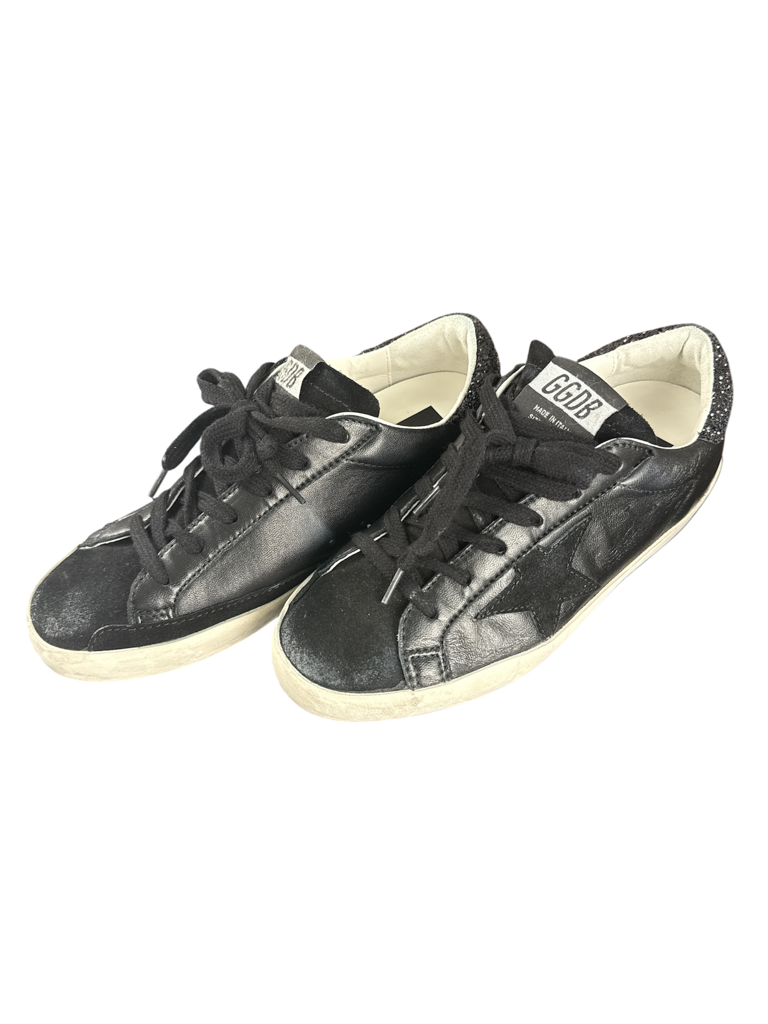 Golden Goose Super-Star Negras | Size 7 | Como Nuevas