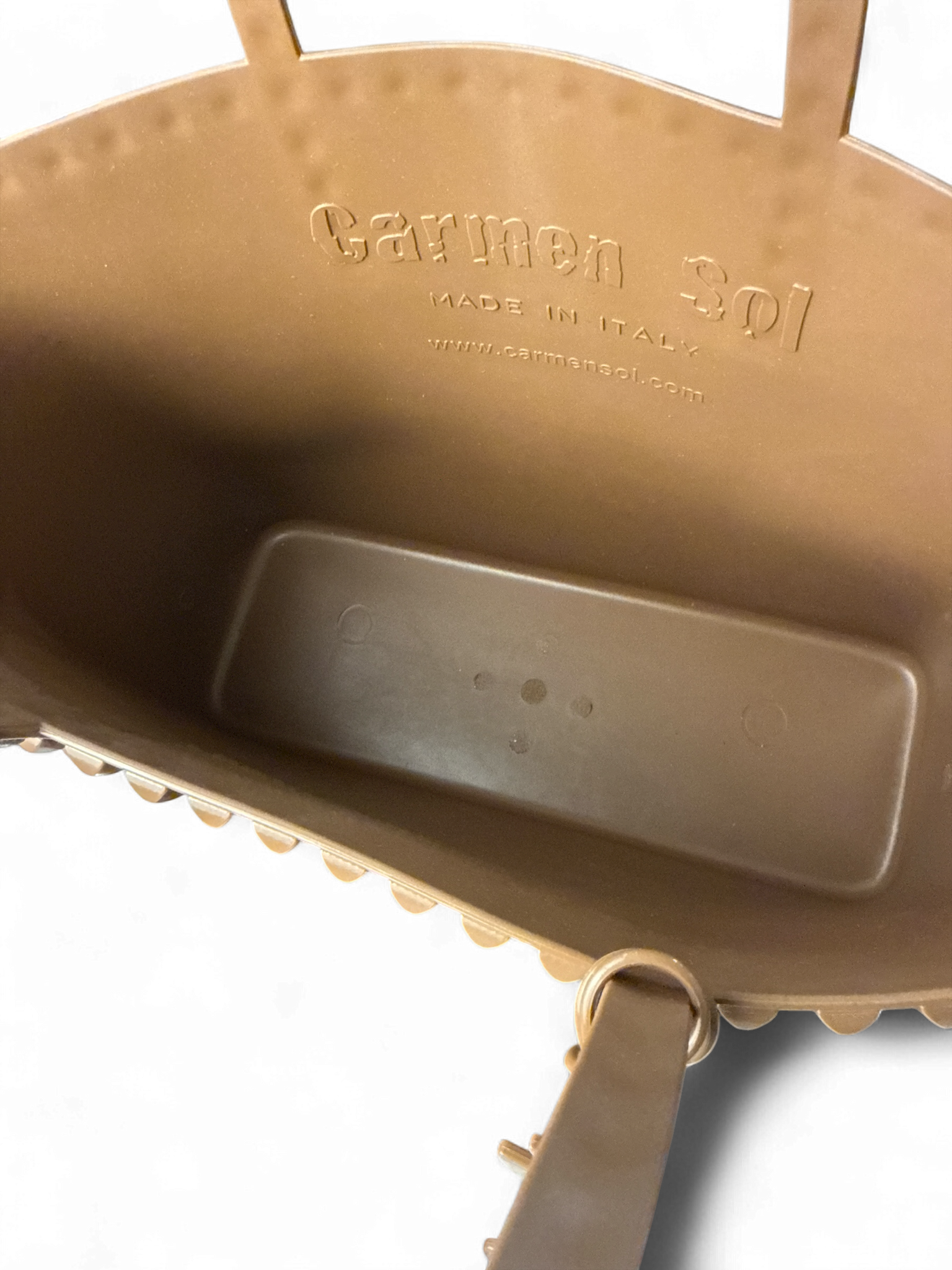 Bolso grande Carmen Sol Angelica – Gelatina metálica