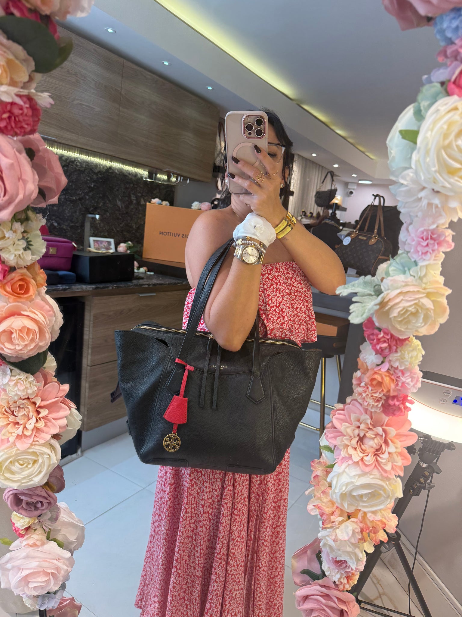 Bolso tory burch Perry – Negro