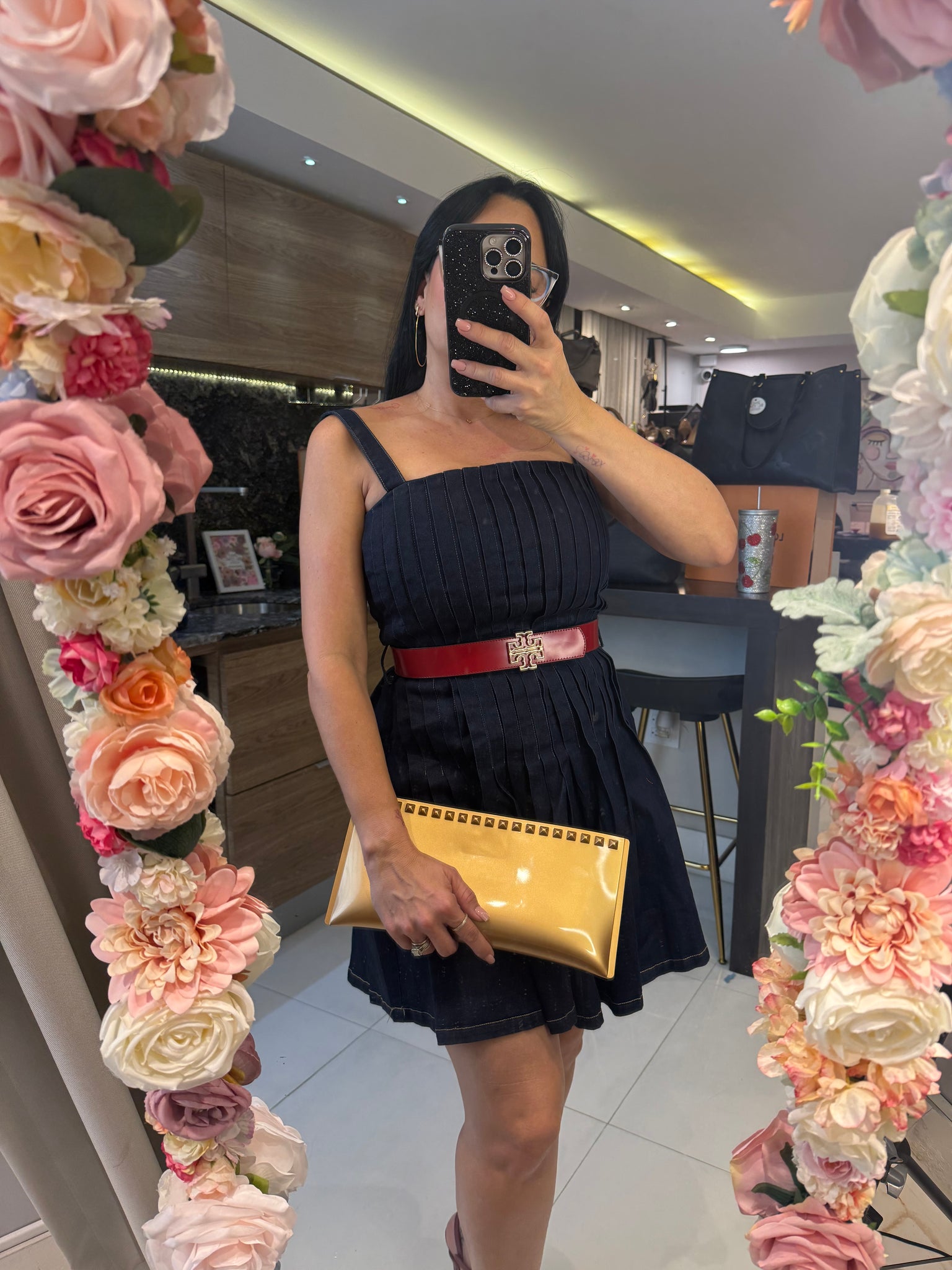 Bolso de mano Carmen Sol Julian – Gelatina metálica