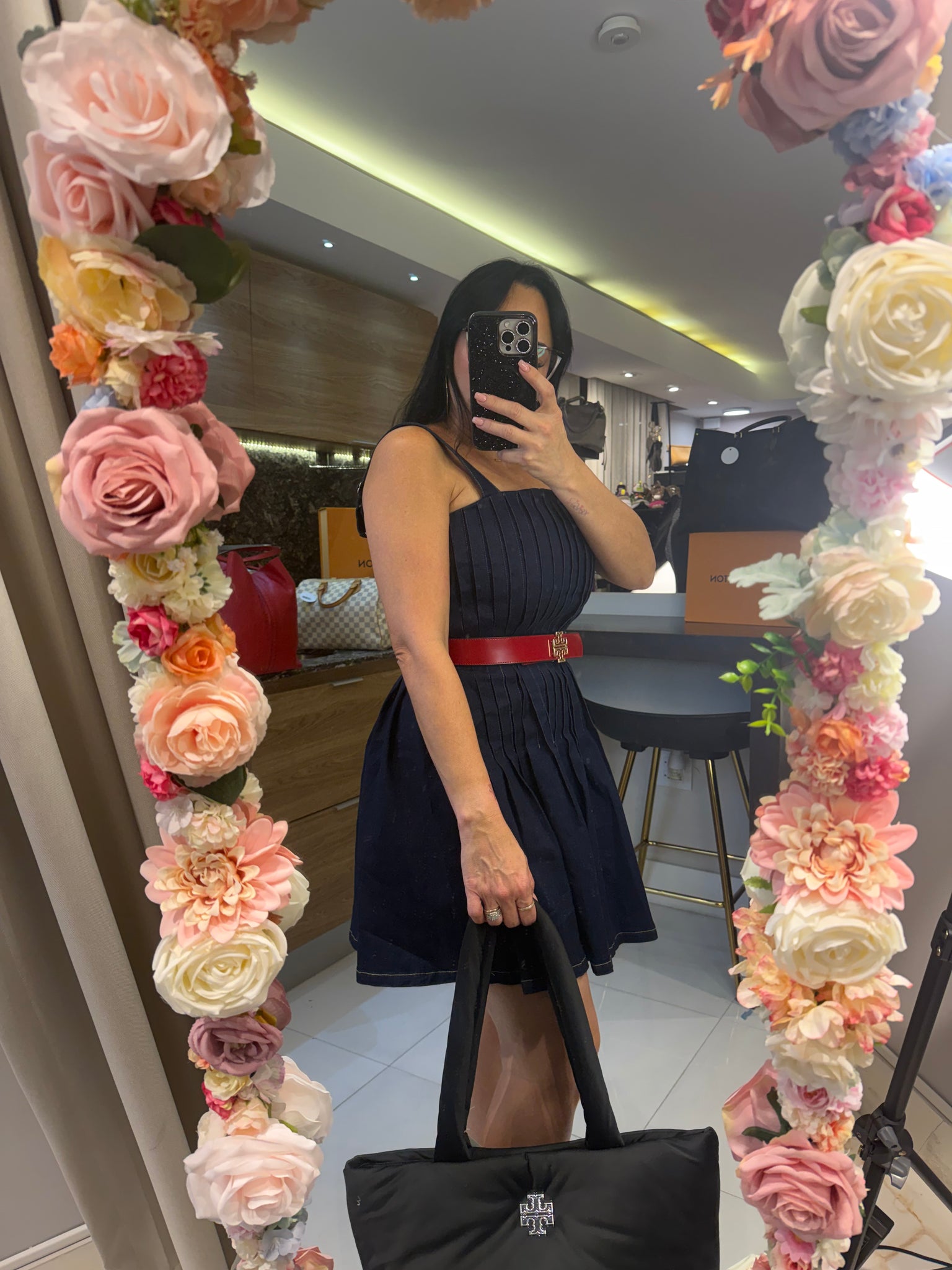 Tory Burch BRITTEN NYLON PUFFY TOTE