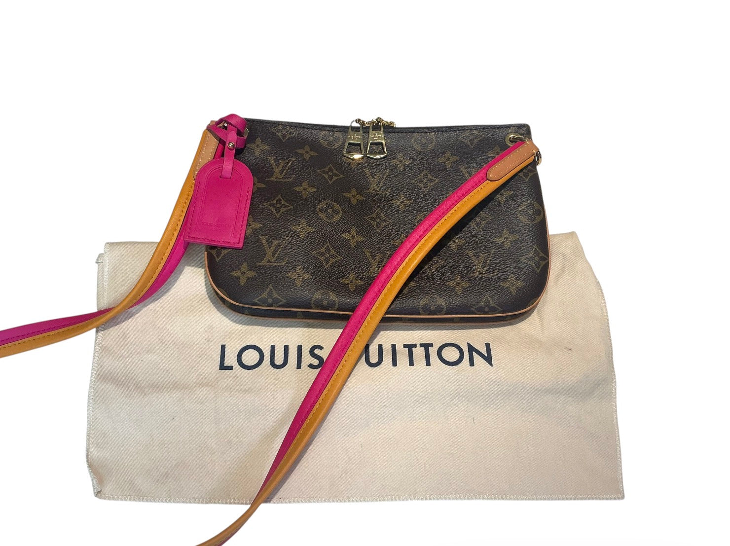 Louis Vuitton Lorette Monogram Hot Pink Crossbody Edición Descontinuad