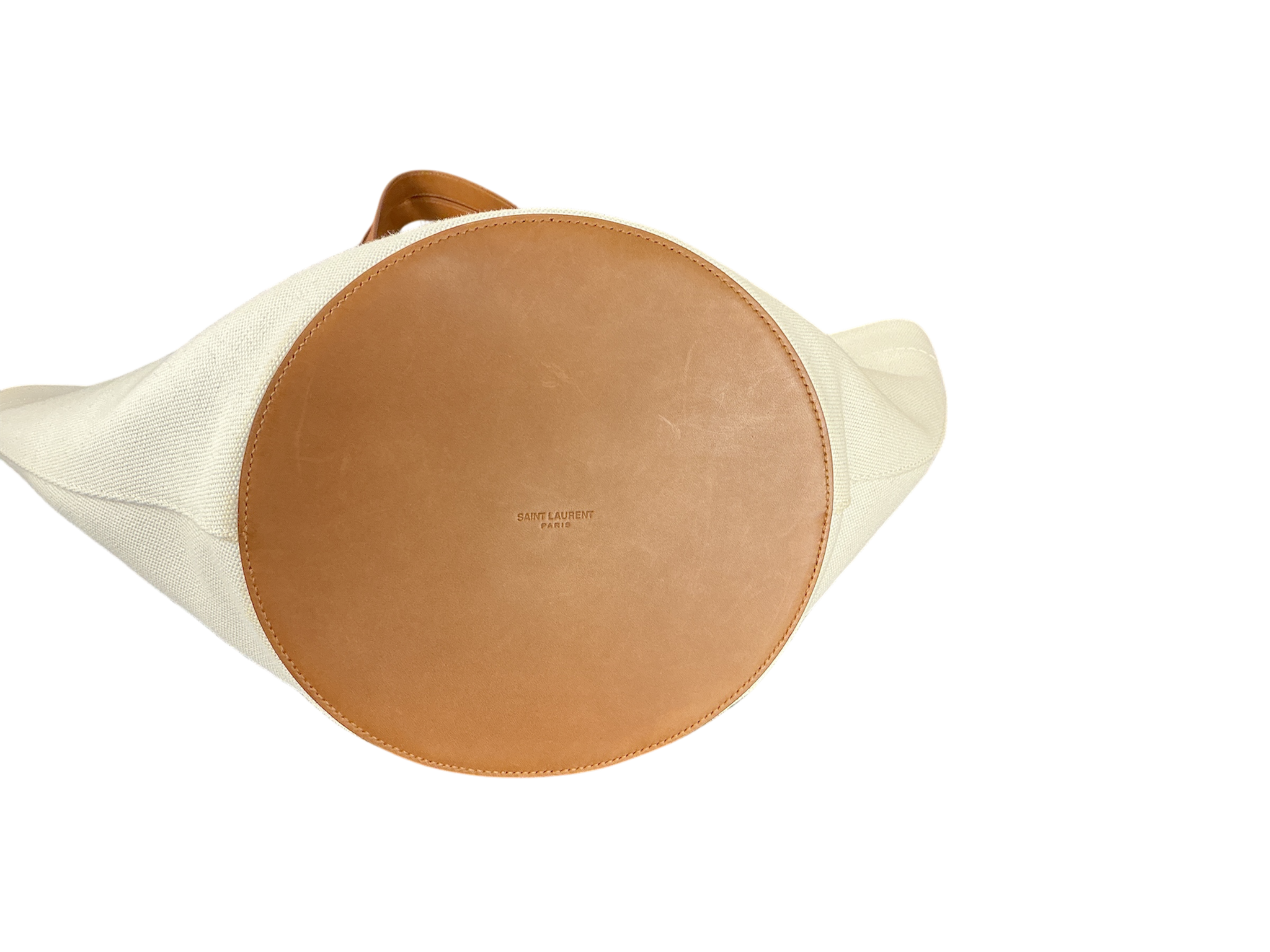 Saint Laurent Rive Gauche Canvas Tote Bag – Nueva con etiquetas