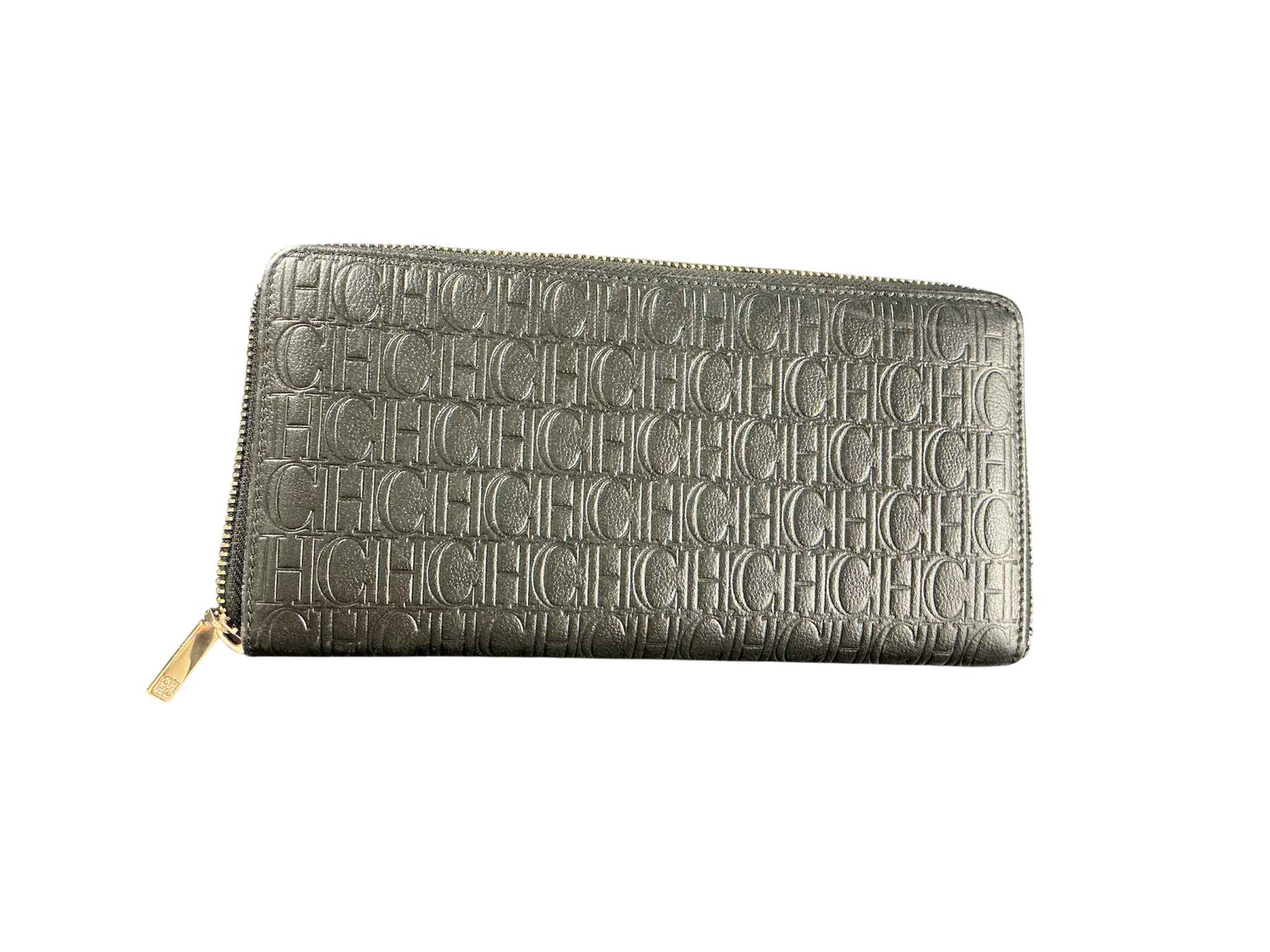 Carolina Herrera Travel Wallet Monogram CH Negra