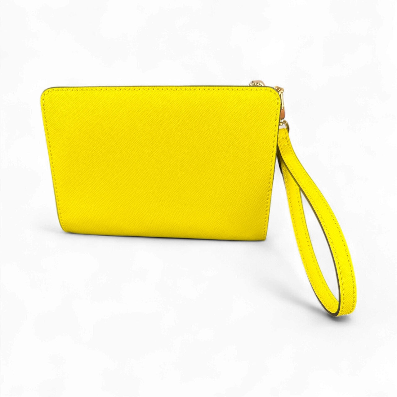 Tory Burch Emerson Wristlet – Amarillo Vibrante (Nueva)