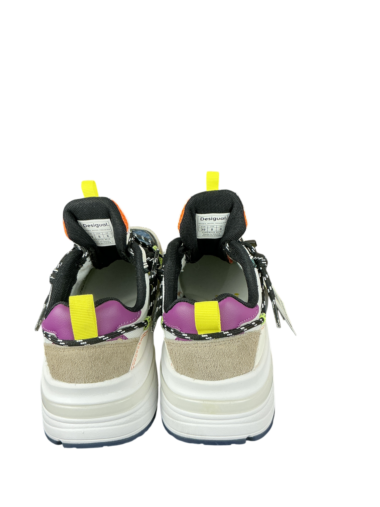 Sneakers Desigual “Love the World” – Talla 39 (NWT)