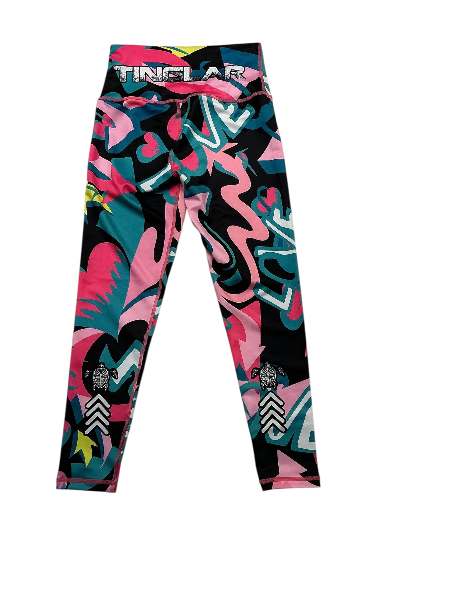 Leggings Colombianos Tinglar Sportswear – Edición Gráfica “LOVE” (Talla Small)