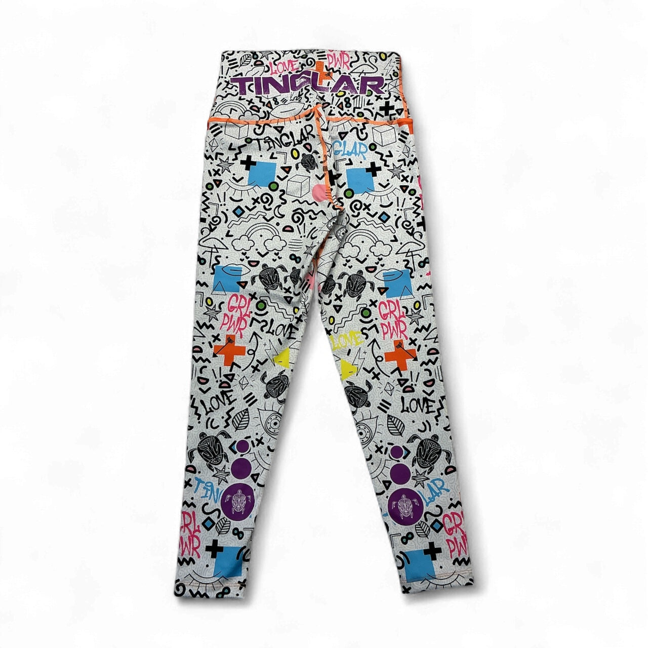 Leggings Colombianos Tinglar Sportswear – Edición “Girl Power” (Talla Small)