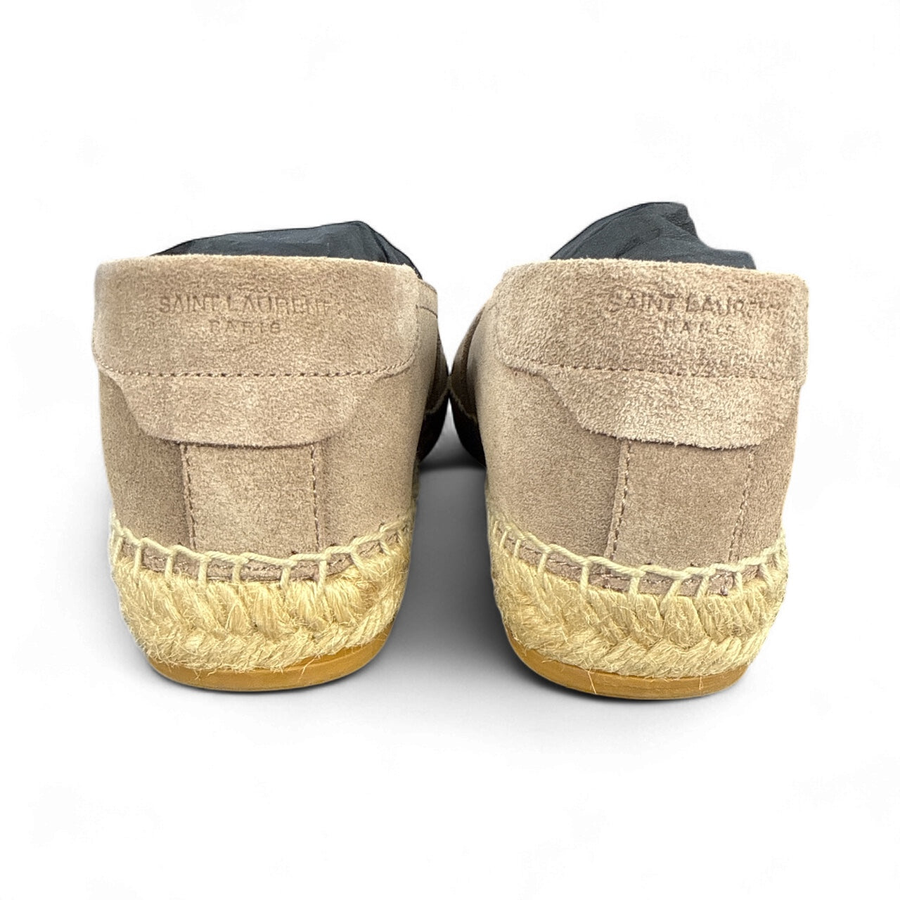 Saint Laurent Suede Soho Wash Espadrilles – Color Rose Antique (Talla 37)