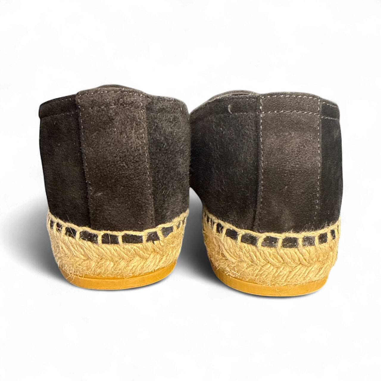 Saint Laurent Black Suede Espadrilles (Size 37)