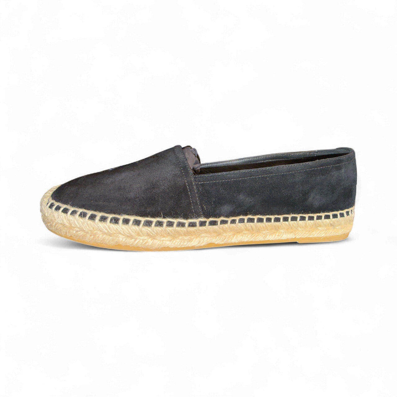 Saint Laurent Black Suede Espadrilles (Size 37)