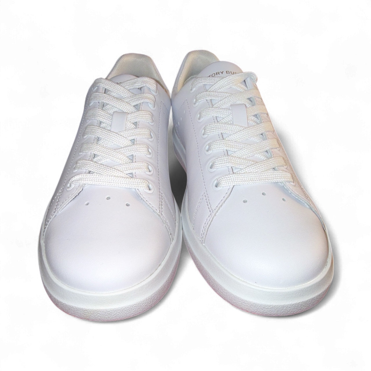 Tory Burch Howell Court Sneaker – Blanco Titanio, NUEVAS