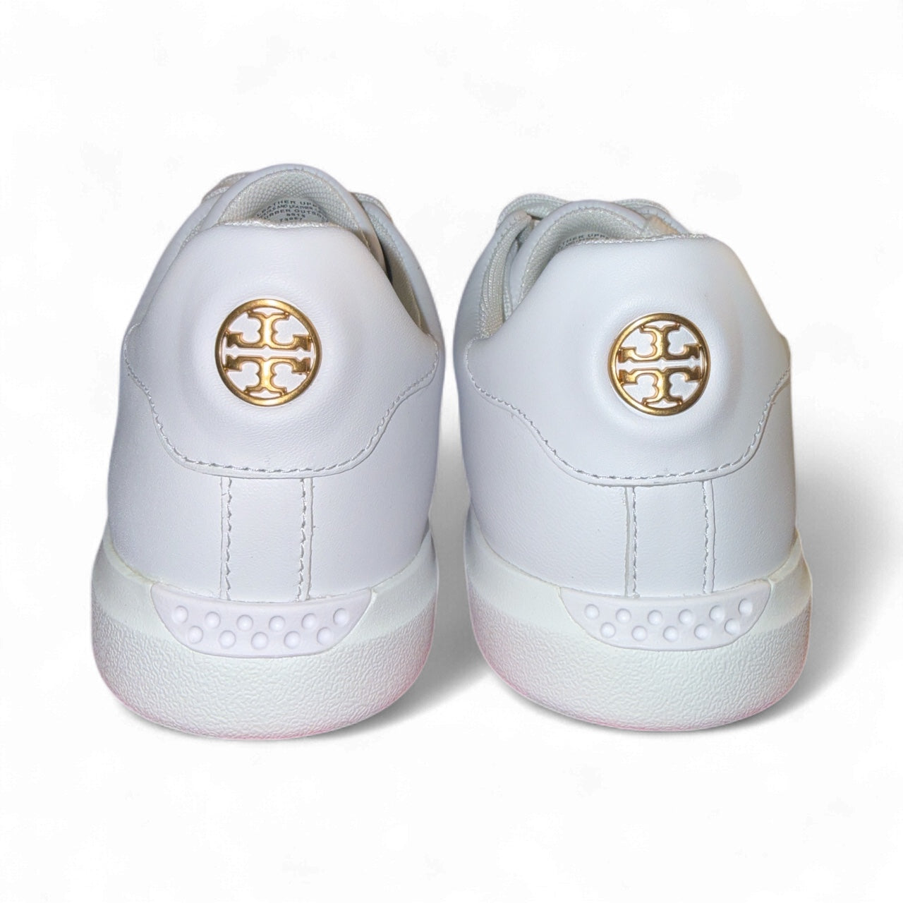 Tory Burch Howell Court Sneaker – Blanco Titanio, NUEVAS