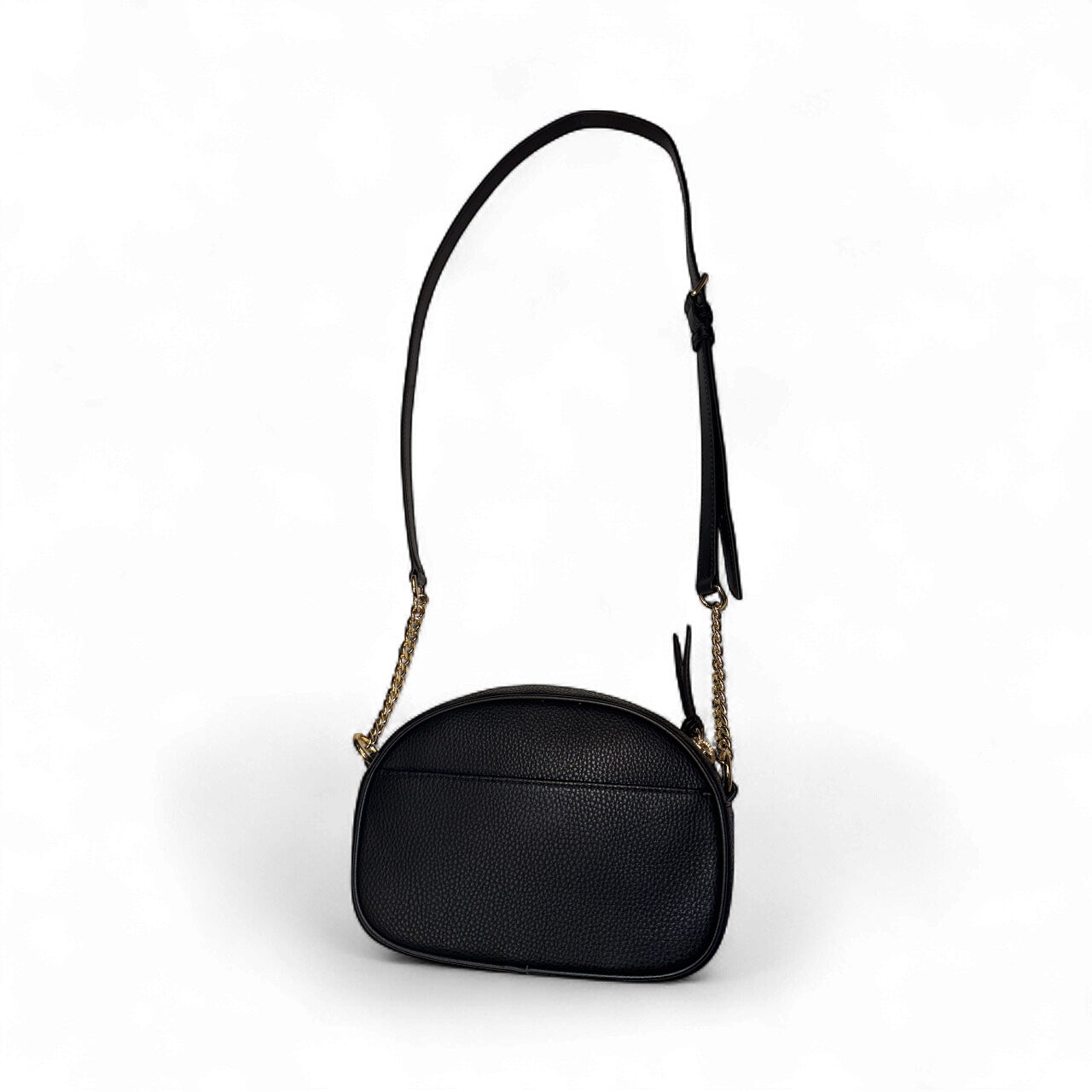 Cartera Michael Kors “Jet Set” Small Oval Crossbody – Material vegano, nueva con etiqueta