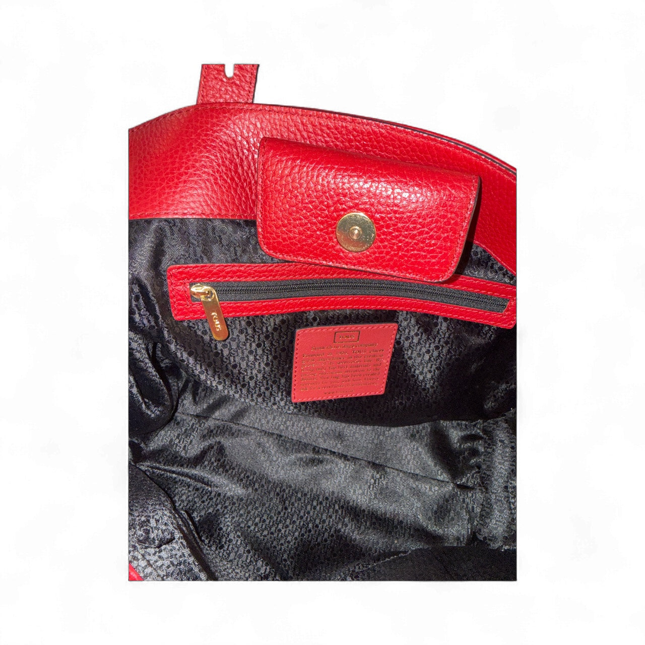 Bolso mediano Brooklyn City de piel TOUS – Rojo
