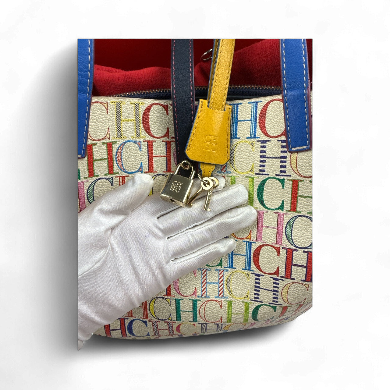 CAROLINA HERRERA Matryoshka Large Shoulder Bag “Multicolour”