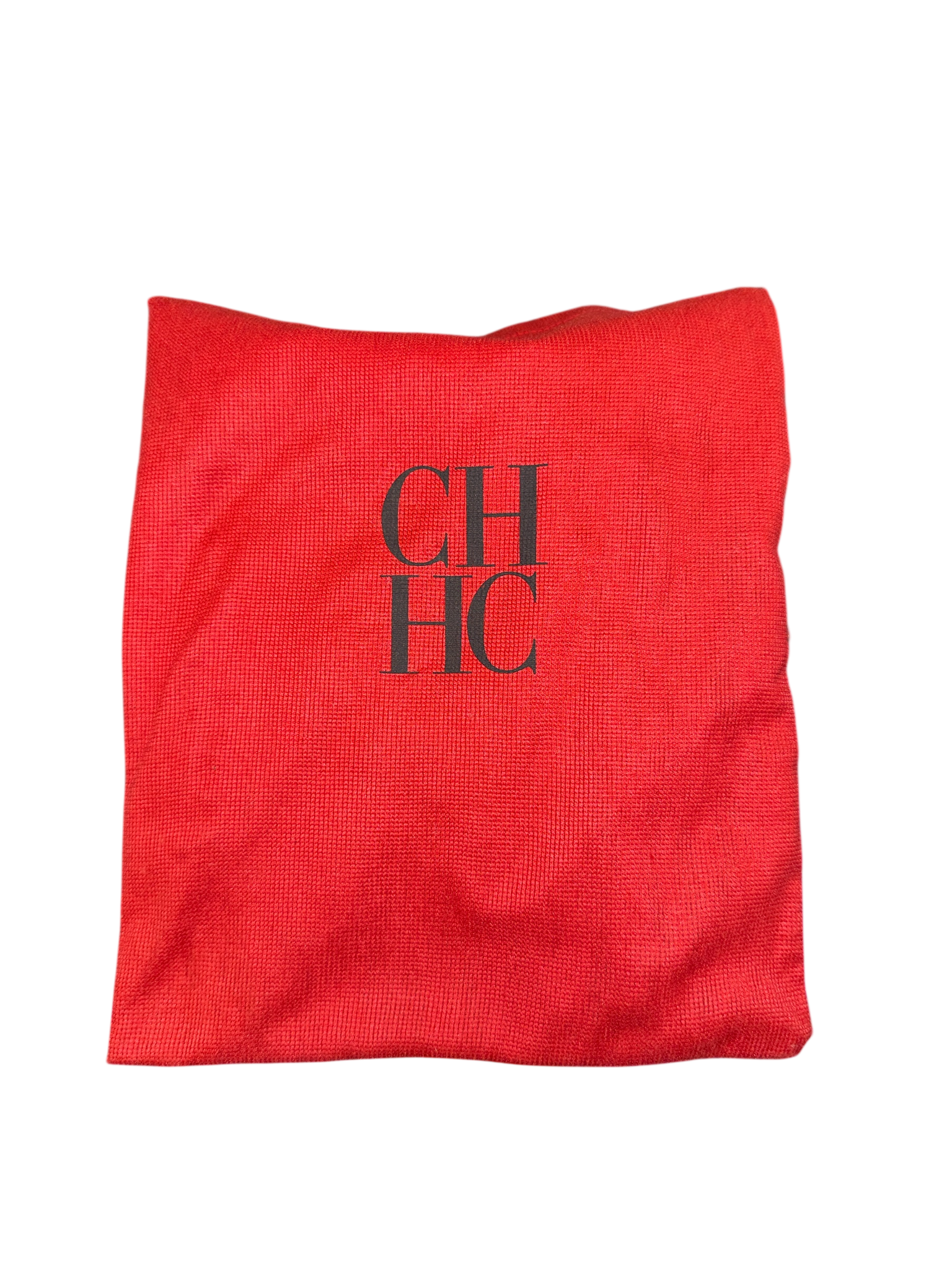 CH Carolina Herrera Sandalia Tobillo “Leather 100” Negra / Interior Rojo Talla EU 40