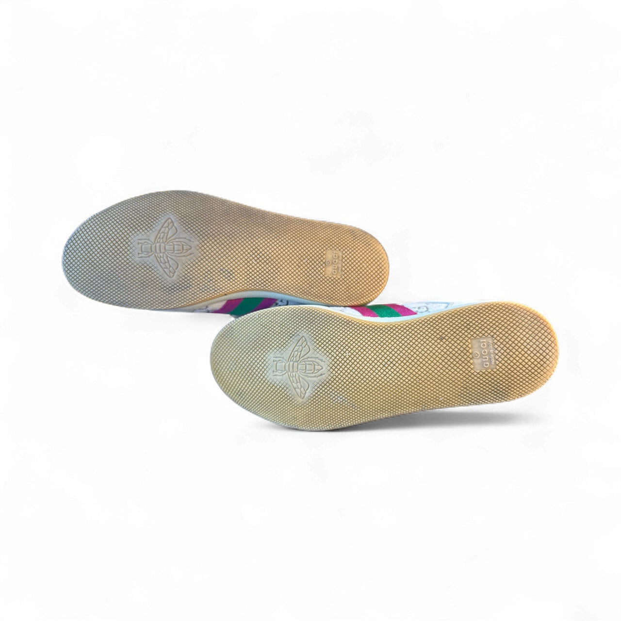 Gucci Ace Web Stripe Low-Top Sneakers – Talla 40 (Con caja, dust bags y cordones extra)